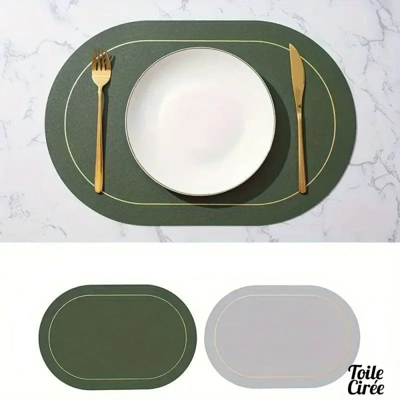 Set de table double face