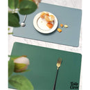 Set de table en toile cirée rectangulaire