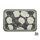 Set de table faux cuir motif floral