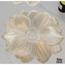 Set de table fleur PVC en relief