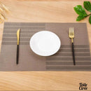 Set de table géométrique en PVC