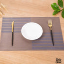 Set de table géométrique en PVC