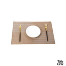 Set de table géométrique en PVC