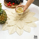 Set de table PVC fleur 3D