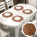 Set de table PVC imitation bois