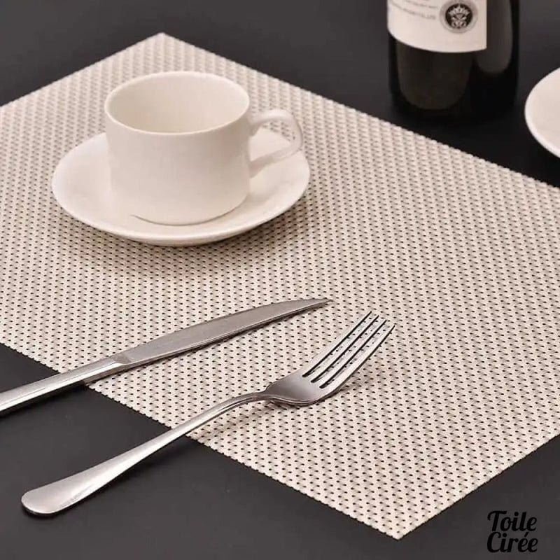 Set de table PVC tressé