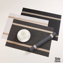 Set de table rectangulaire PVC