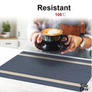 Set de table rectangulaire PVC