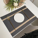Set de table rectangulaire PVC