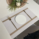 Set de table rectangulaire PVC