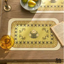 Set de table toile cirée fleurs