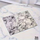 Set de table toile cirée marbré