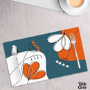 Set de table toile cirée moderne