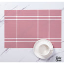 Set pvc table écossais