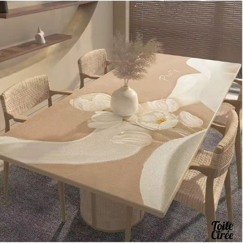 Tapis de table toile cirée