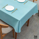 Toile ciré bleu scandinave