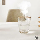 Toile cire floral ronde