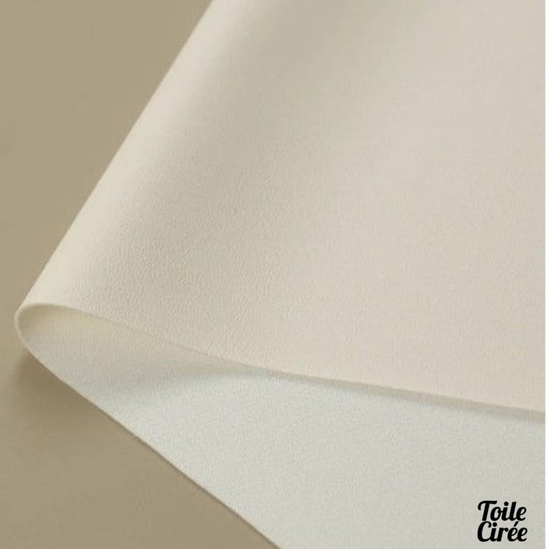 Toile cire floral ronde