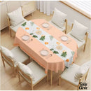Toile ciré pour table ovale