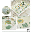 Toile cire transparente fantaisie