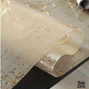 Toile ciré transparente