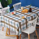 Toile cirée a carreaux carré