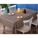 Toile cirée a carreaux carrée 140x140