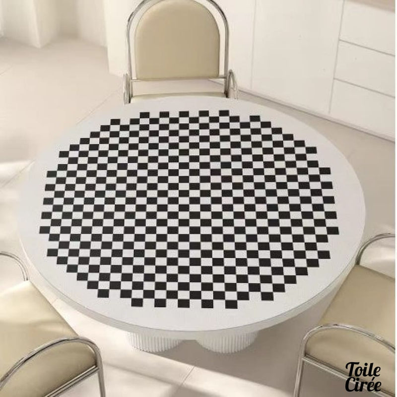 Toile cirée avec bulgomme integré
