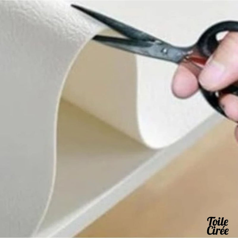 Toile cirée avec bulgomme integré