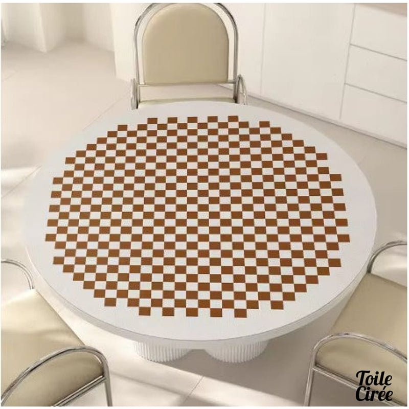 Toile cirée avec bulgomme integré