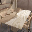 Toile cirée beige aspect cuir