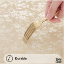 Toile cirée beige lavable