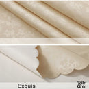 Toile cirée beige lavable