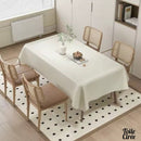 Toile cirée blanche épaisse