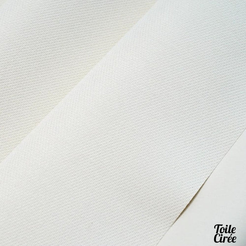 Toile cirée blanche épaisse