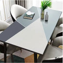 Toile cirée bleu gris