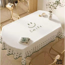 Toile cirée bulgomme table ovale