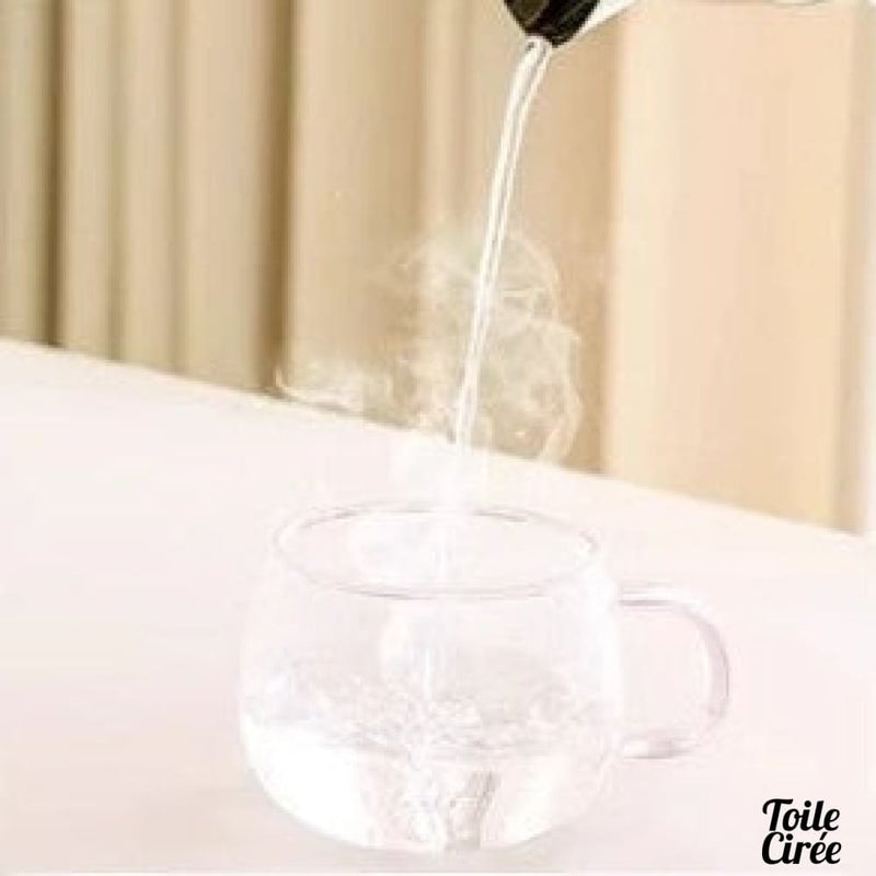 Toile cirée café