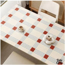 Toile cirée carreaux torchon fantaisie