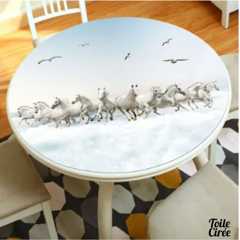 Toile cirée cheval