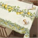 Toile cirée citron