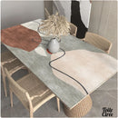 Toile cirée contemporaine