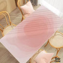 Toile cirée couleur rose pâle