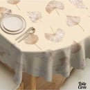 Toile cirée de table ovale