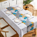 Toile cirée décor poisson