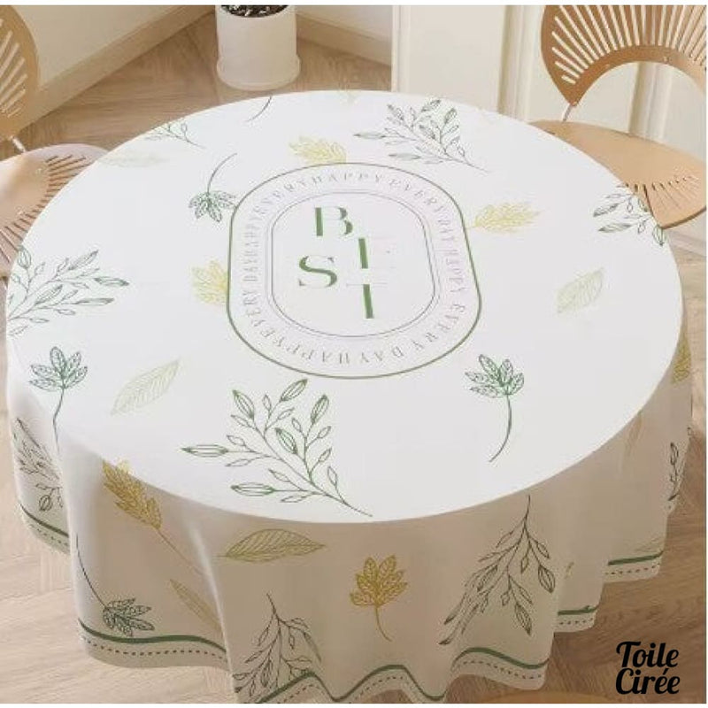 Toile cirée decors feuillages