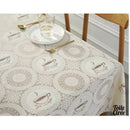 Toile cirée dentelle