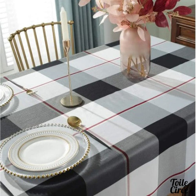 Toile cirée écossaise