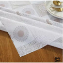 Toile cirée effet dentelle