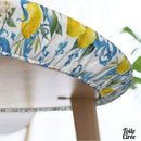 Toile cirée elastiquée motif citron